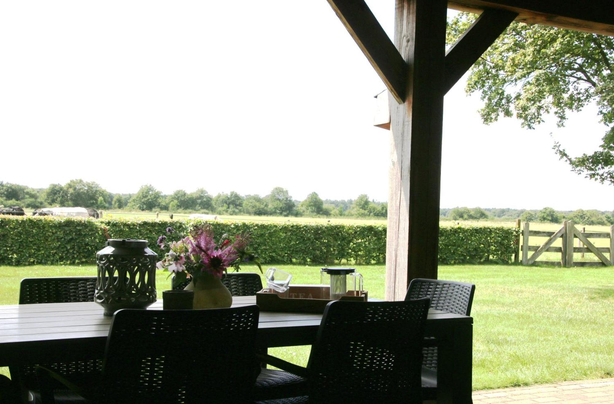 Vakantiehuis Weideblik Biezenmortel Esterno foto
